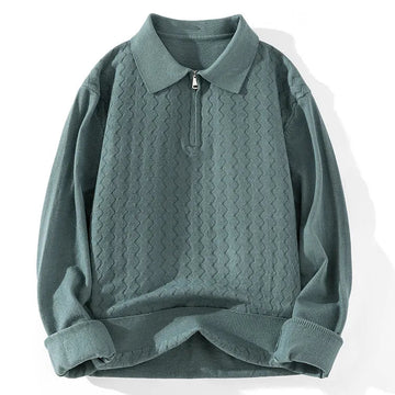 Barron Quarter-Zip Polo Sweater